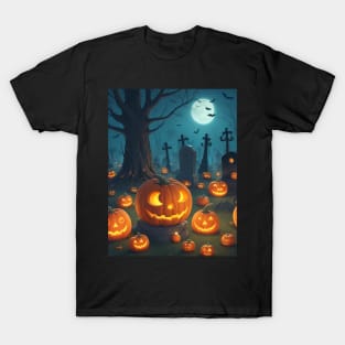 Pumpkin Cemetery T-Shirt